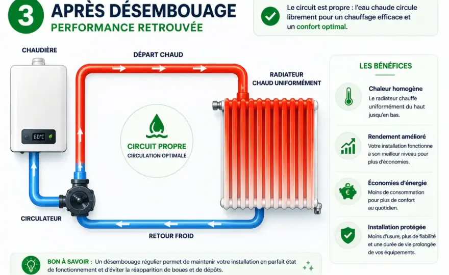 Puissance radiateur eau chaude - Évitez les erreurs courantes !