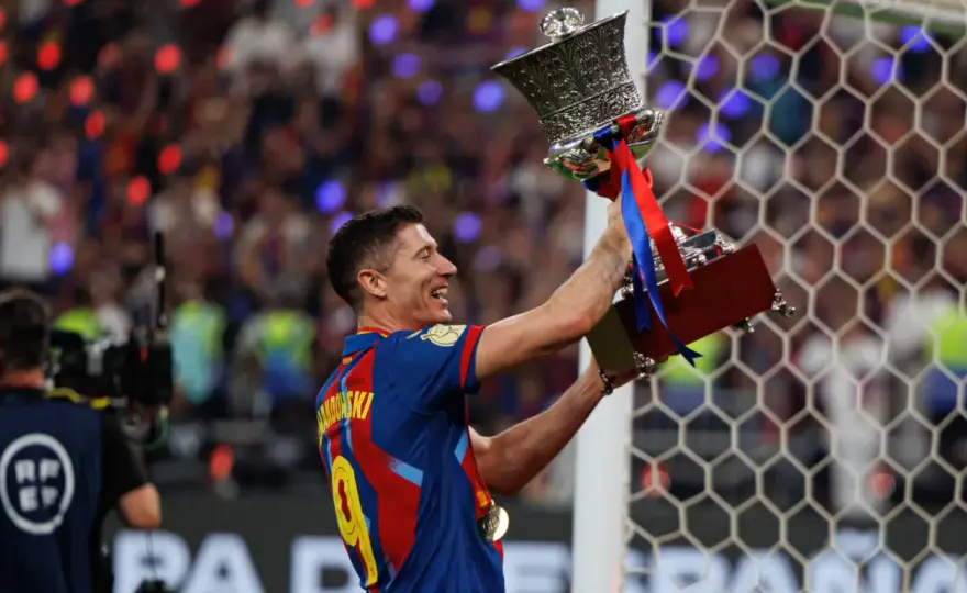 Robert Lewandowski - biografia od Warszawy po Barcelonę