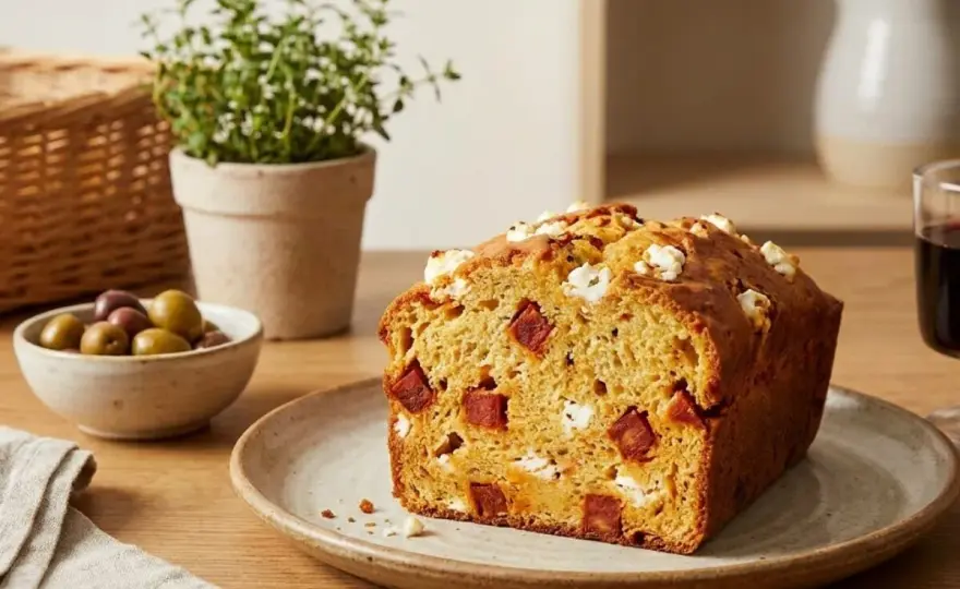 Cake Chorizo Chèvre - Le secret d'un moelleux parfait