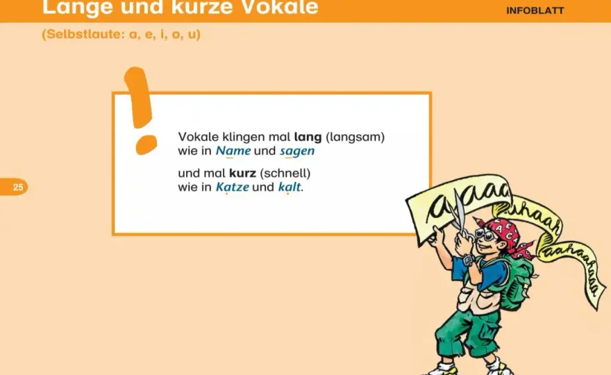 Kurze Vokale verstehen - Deutsch & Englisch leicht gemacht