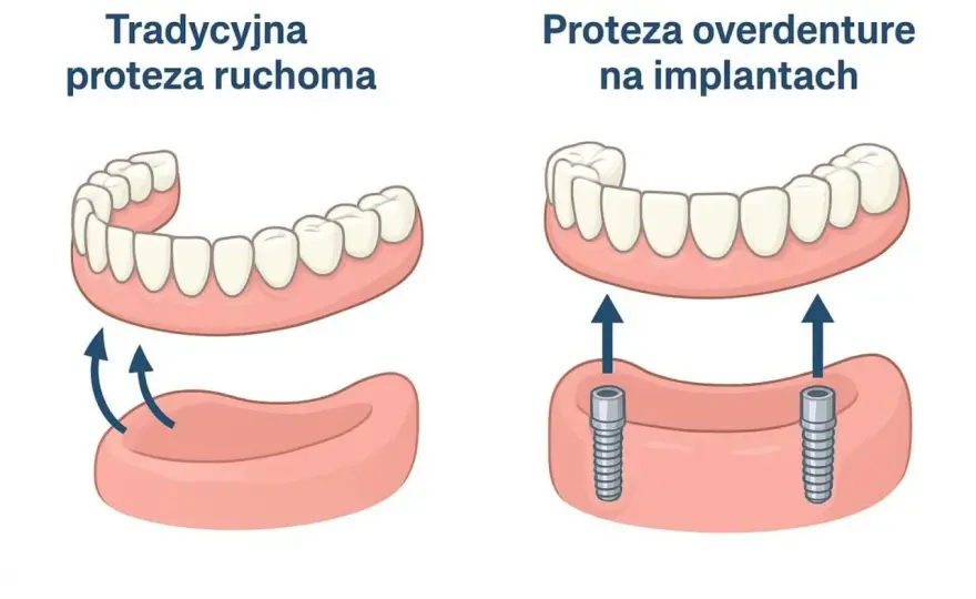 Proteza overdenture - kiedy warto ją wybrać?