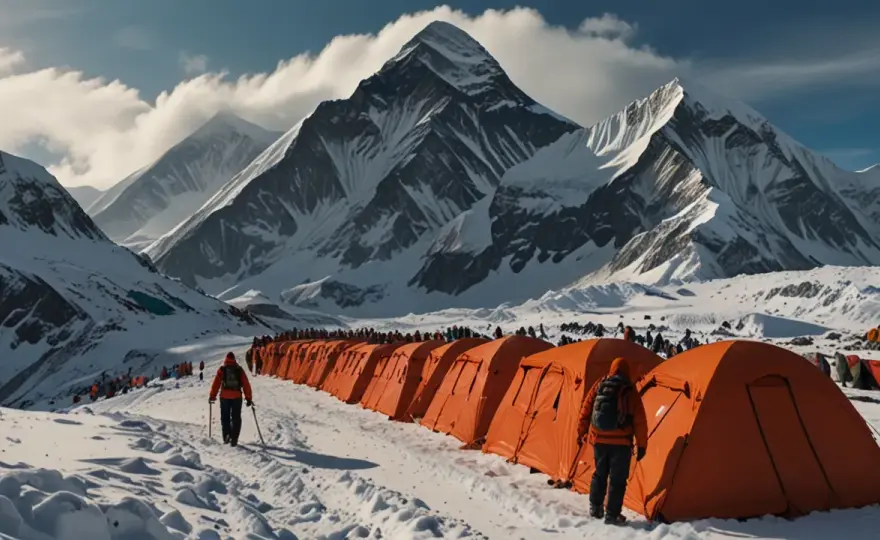 Czy wiesz, że na Everest tworzą się kolejki jak w supermarkecie?