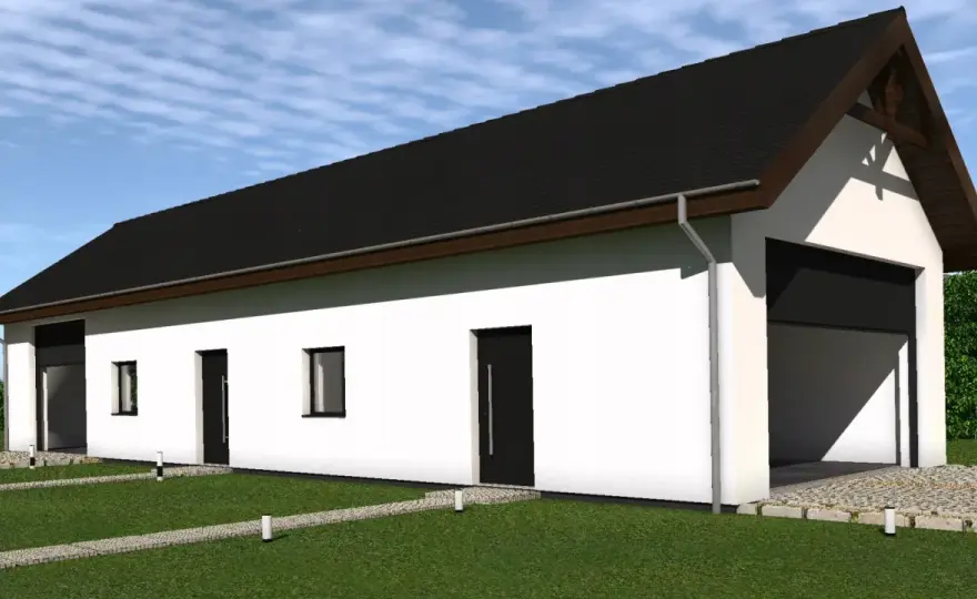 Budynek gospodarczy 100 m² - Pozwolenie czy zgłoszenie?