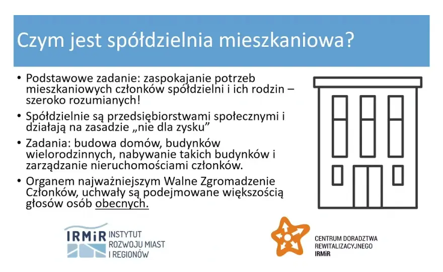 Spółdzielnia mieszkaniowa co to jest i jakie ma prawa członków