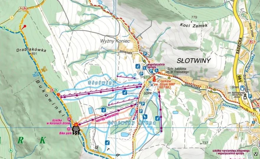 Krynica-Zdrój – W jakim paśmie leży? Beskid Sądecki i co dalej?