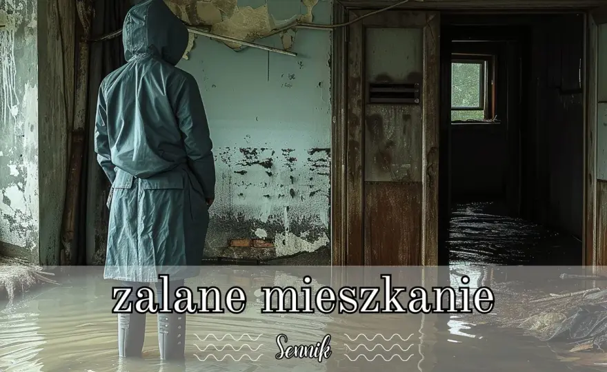 Sennik - zalane mieszkanie - Ostrzeżenie czy sygnał zmiany?