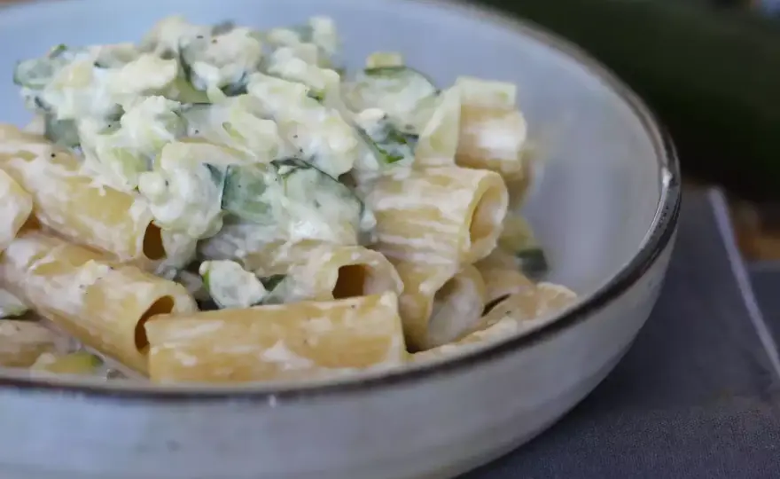 Pasta con calabacín - La receta cremosa que siempre sale bien