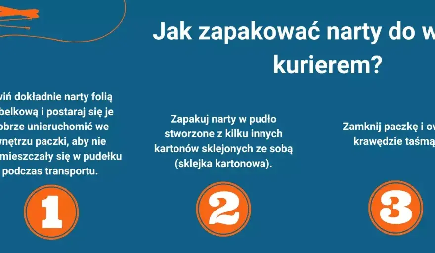 Wysyłka nart kurierem - Jak uniknąć dopłat i uszkodzeń?