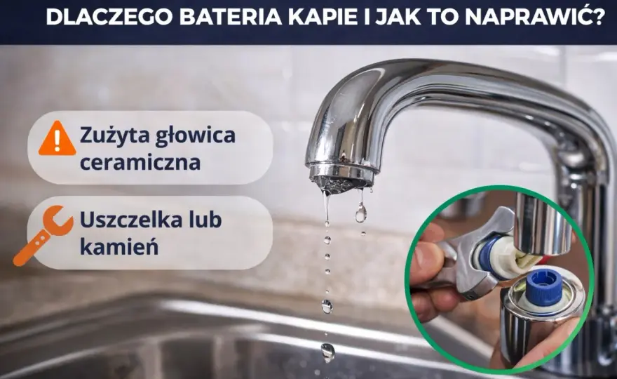 Bateria źle miesza wodę? Napraw to! – Poradnik