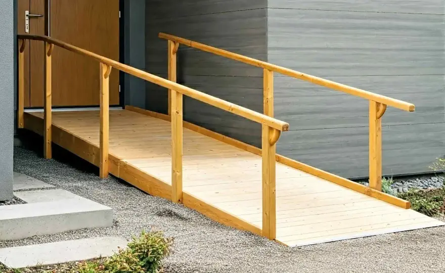 Rollstuhlrampe selber bauen - So gelingt Barrierefreiheit!
