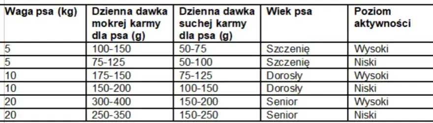 Ile mokrej karmy dla psa? Klucz do zdrowia i idealnej wagi!
