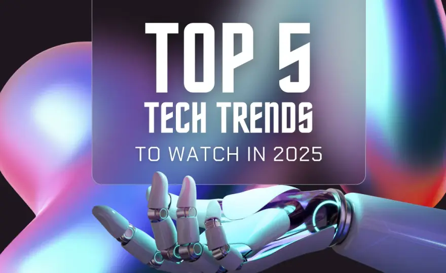 Internet hi tech: 5 przełomowych trendów technologicznych 2025