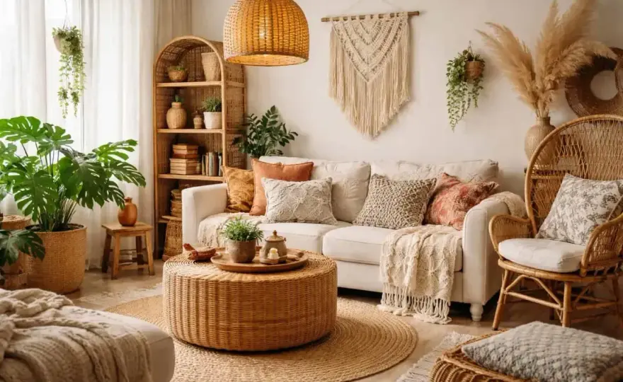 Styl boho - Jak stworzyć spójne wnętrze?