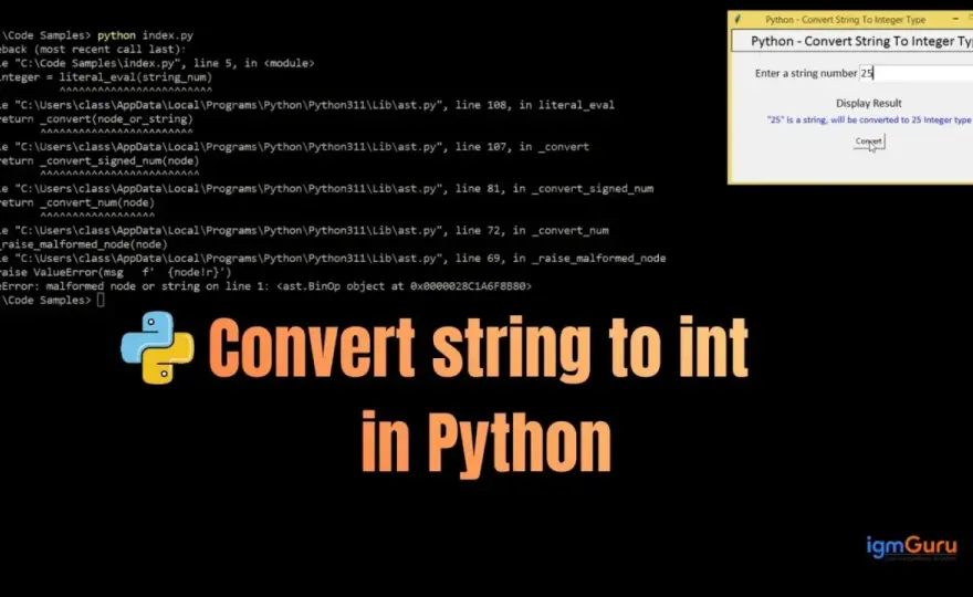 Python: string na int - uniknij błędów i konwertuj dane!