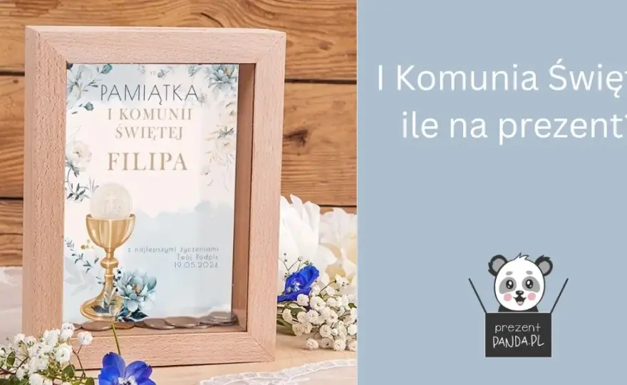 Ile dać na Komunię jako chrzestna? Kwoty i prezenty