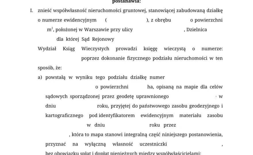 Współwłasność nieruchomości - jak ją znieść bez problemów?