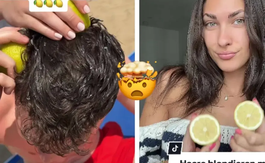 Zitronensaft im Haar: Vorher-Nachher-Check & Risiken