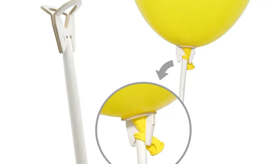 Jak zamocować balon na patyczku, aby nie spadł i się nie zepsuł