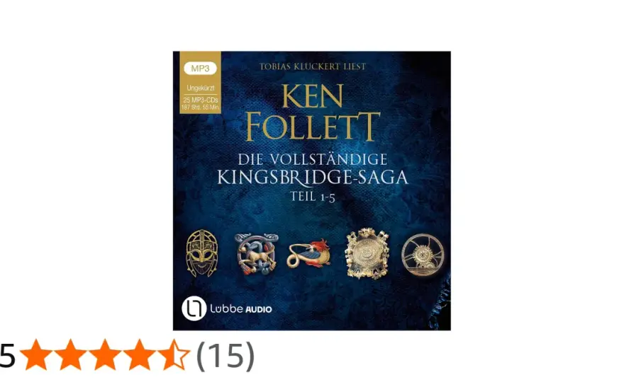 Kingsbridge-Reihenfolge - so liest du Ken Follett richtig