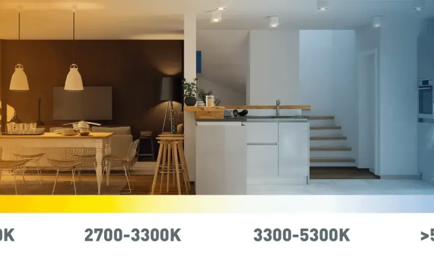 Luz 4200K - ¿Por qué es clave en cocinas y oficinas?