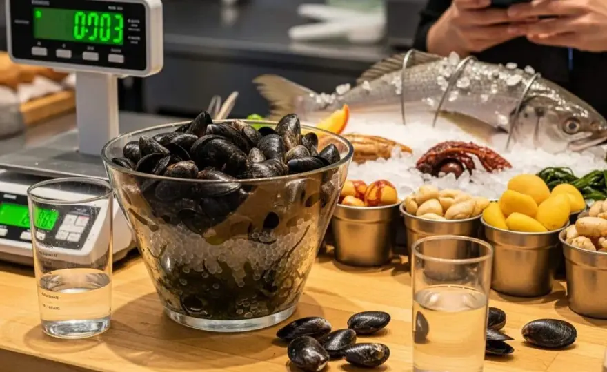 Moules en buffet - Quelle quantité par personne ?