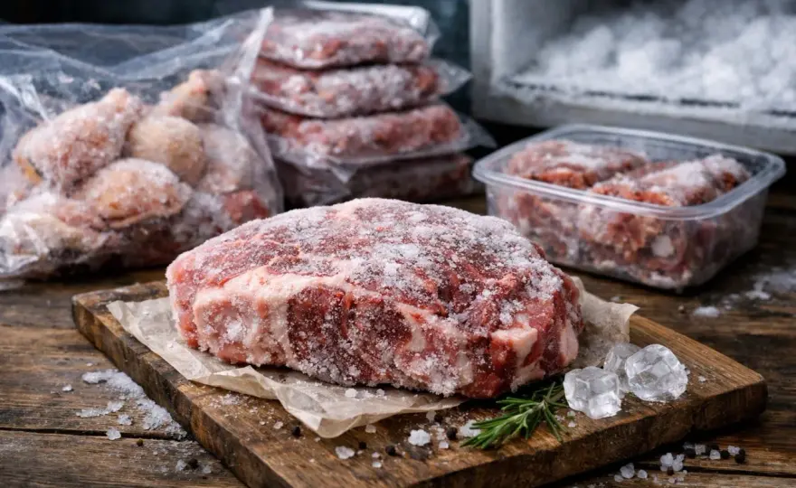 Viande brûlée par le froid - Que faire et comment la cuisiner?