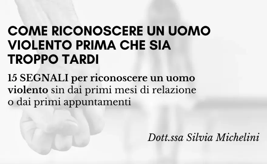Quando un uomo alza le mani - Riconosci i segnali e proteggiti