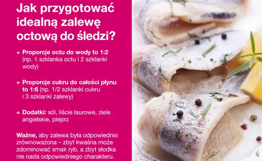 Delikatna zalewa do śledzi - idealny przepis krok po kroku