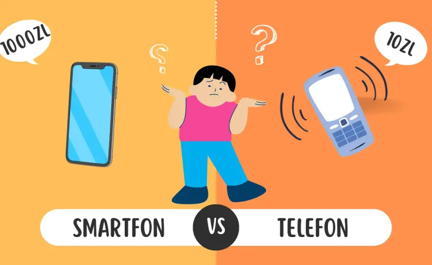 Smartfon czy telefon? Różnice, wybór i na co uważać.