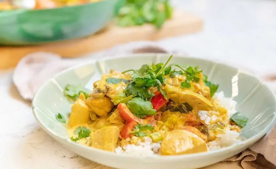 Kycklingcurry med ris - Så lyckas du varje gång!