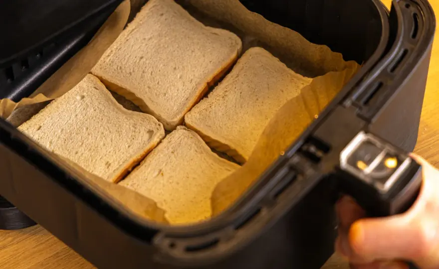 Hawaii-Toast Airfryer - So wird er perfekt knusprig!