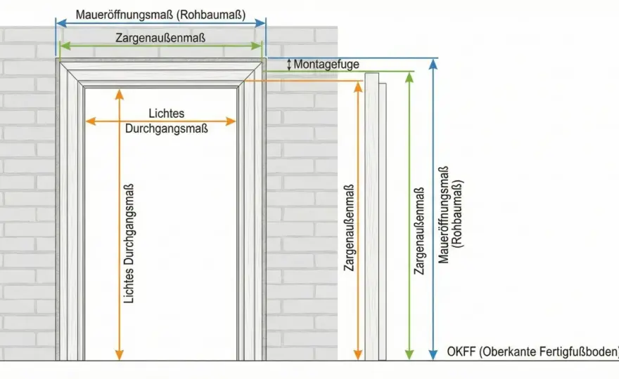 DIN 18100: Türöffnungen im Mauerwerk richtig planen