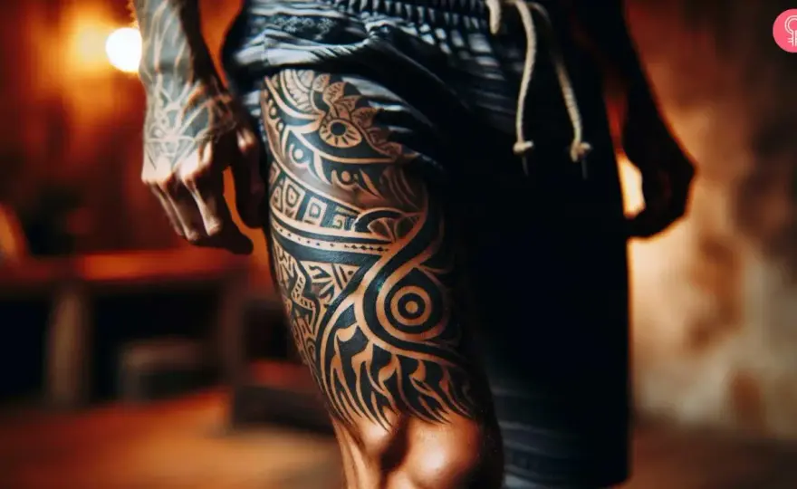 Tatuaż tribal męski - znaczenie. Czy wiesz, co mówi Twój wzór?