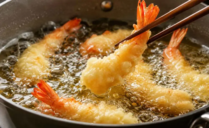 Tempura z krewetek - Jak zrobić chrupiącą i lekką?