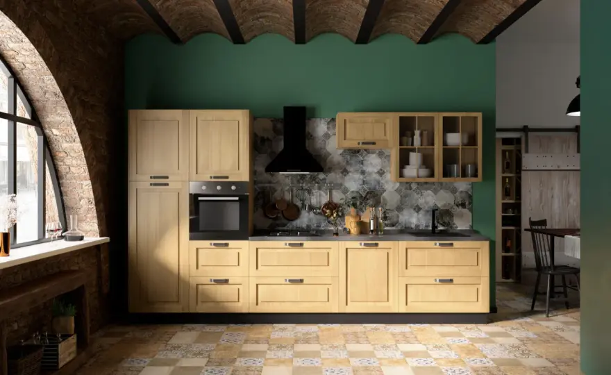 Pittura della cucina - colori, finiture e abbinamenti che funzionano