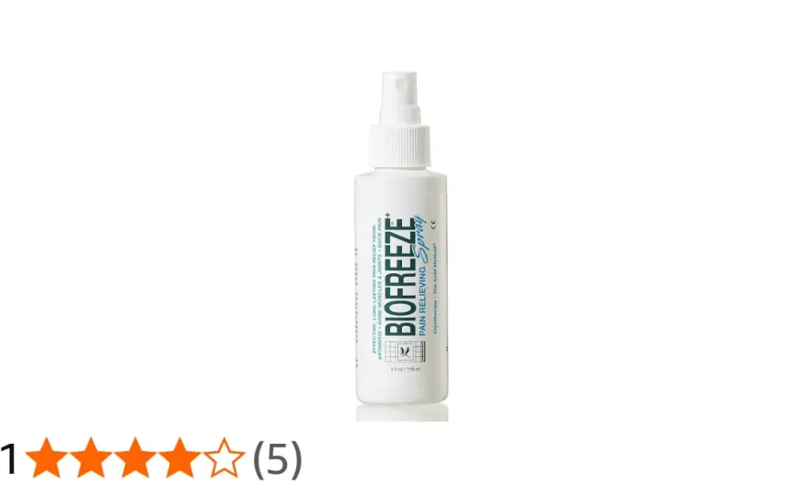 Biofreeze spray - kiedy pomaga i jak używać go bezpiecznie