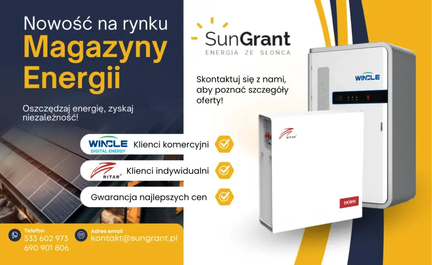 Domowe magazyny energii: Oszczędzaj i zyskaj niezależność w net-billingu