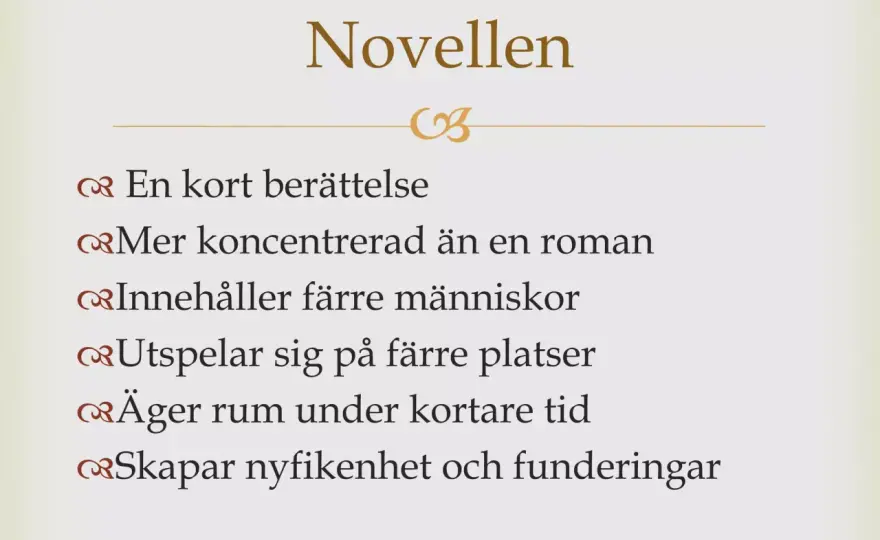 Bra noveller - exempel, typer och hur du läser dem