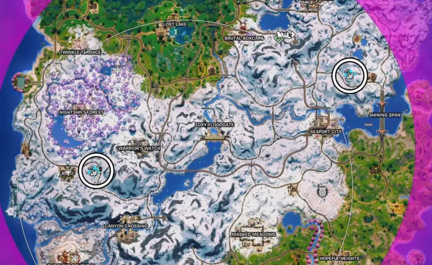 Poznaj dokładną liczbę Forecast Towers w Fortnite: mapa i lokalizacje