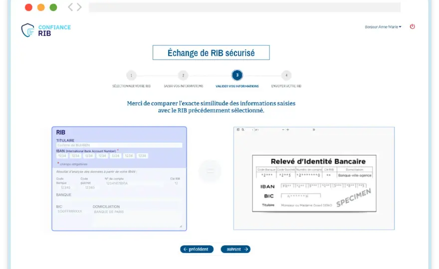Envoyer un RIB par mail en toute sécurité