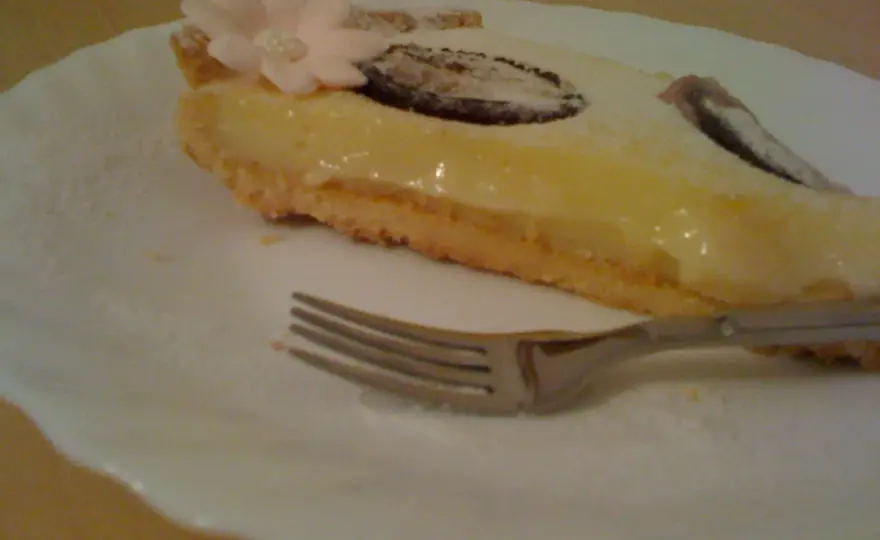 Tarta z kremem patissiere - aksamitny krem, kruchy spód, bez wpadek