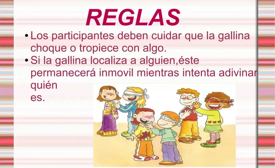 Gallinita Ciega - Reglas para un juego seguro y divertido