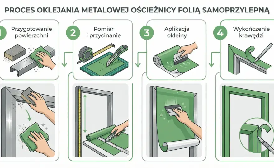 Odnów metalowe futryny: praktyczny poradnik krok po kroku