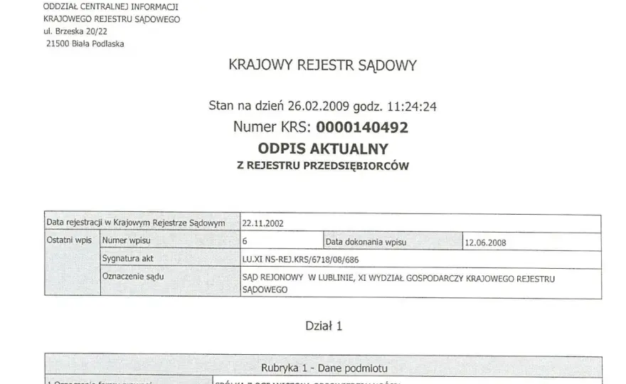 Pełny odpis KRS: Online za darmo czy papierowo za 60 zł? Poradnik