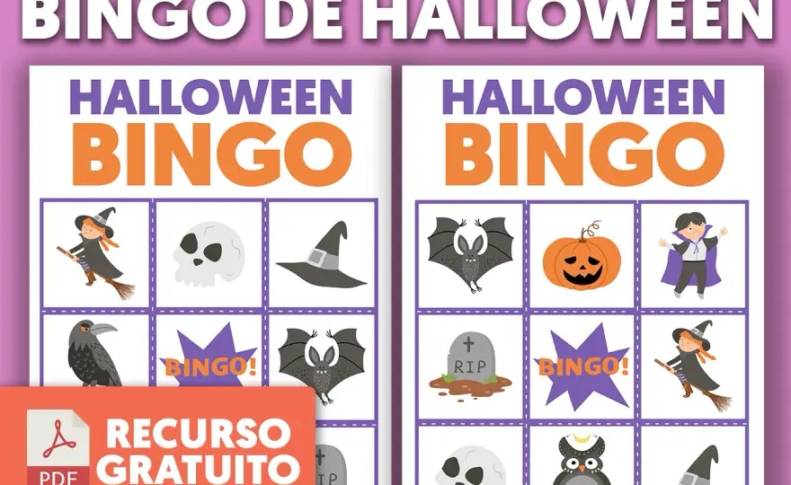 Bingo de Halloween para imprimir - La guía definitiva para niños
