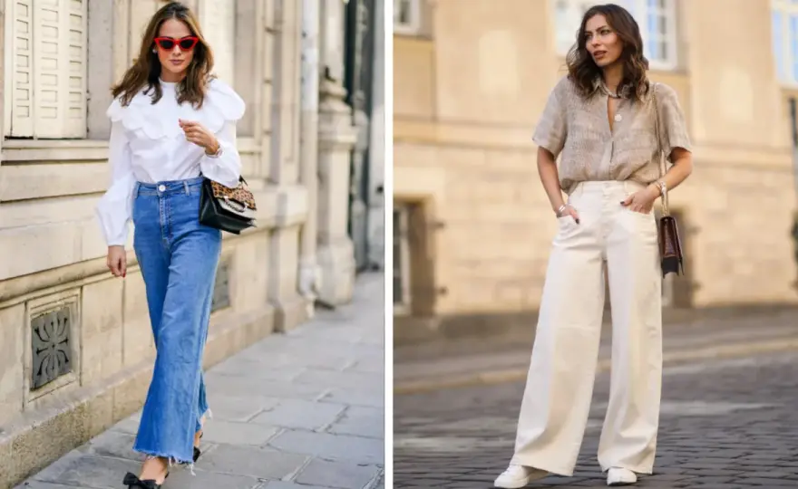 Pantalones anchos: ¿qué tiro y largo te favorecen más?