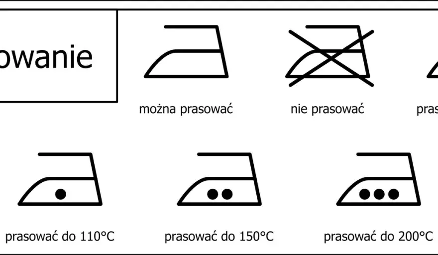 Co oznaczają symbole na ubraniach i jak uniknąć ich uszkodzenia