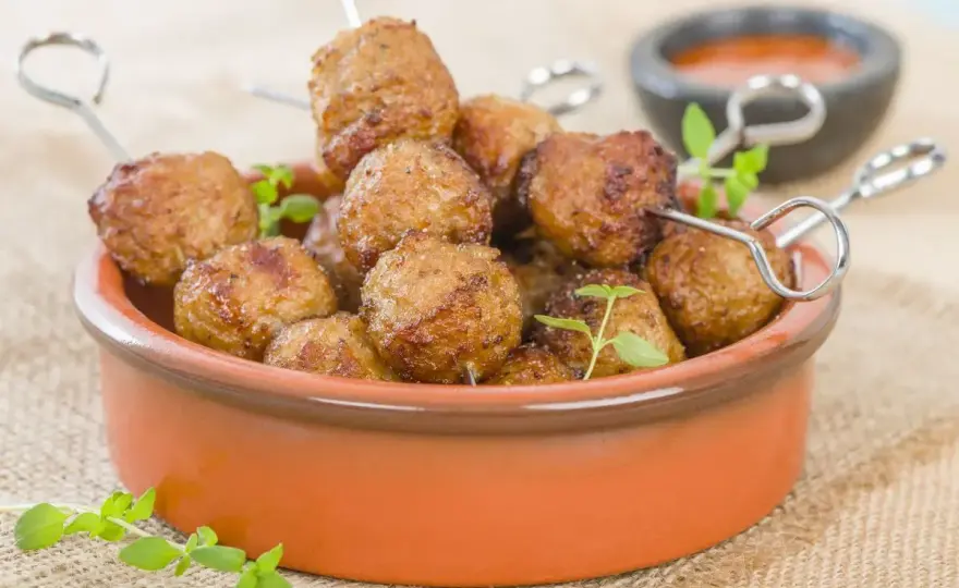 Polpette di tacchino in friggitrice ad aria - Morbide e perfette