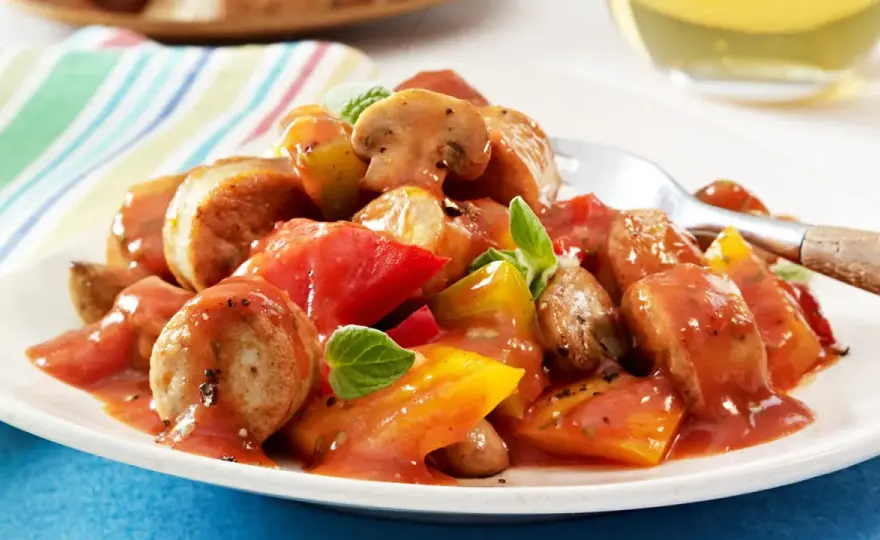 Wurstgulasch mit Bratwurst - So gelingt die perfekte Sauce