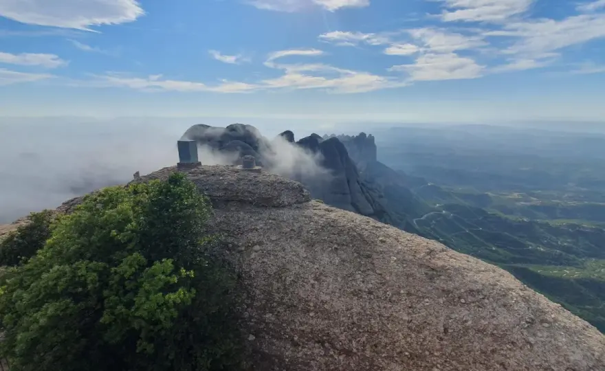Sant Jeroni Montserrat - ¿La mejor ruta para subir a la cima?